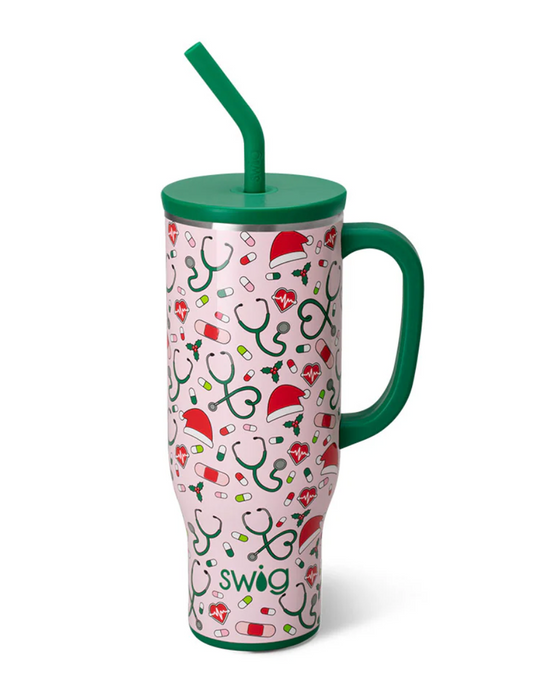 Santa’s Scrubs Mega Mug 30 oz