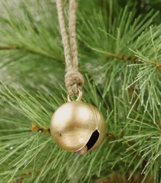 2" Gold Jingle Bell