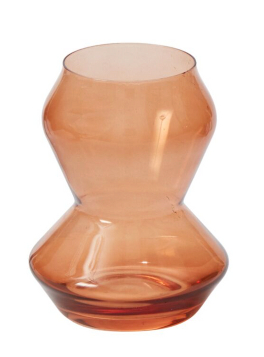 Kigali Brown Glass Vase