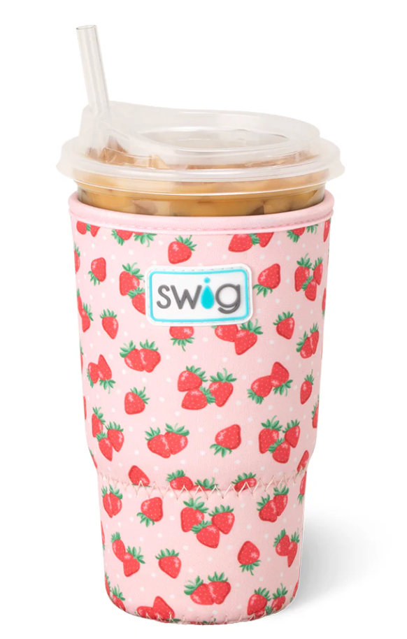 Strawberry shortcake Iced Cup Coolie (Large)