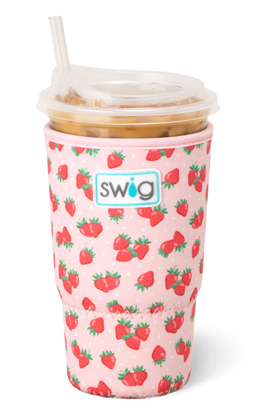 Strawberry shortcake Iced Cup Coolie (Large)