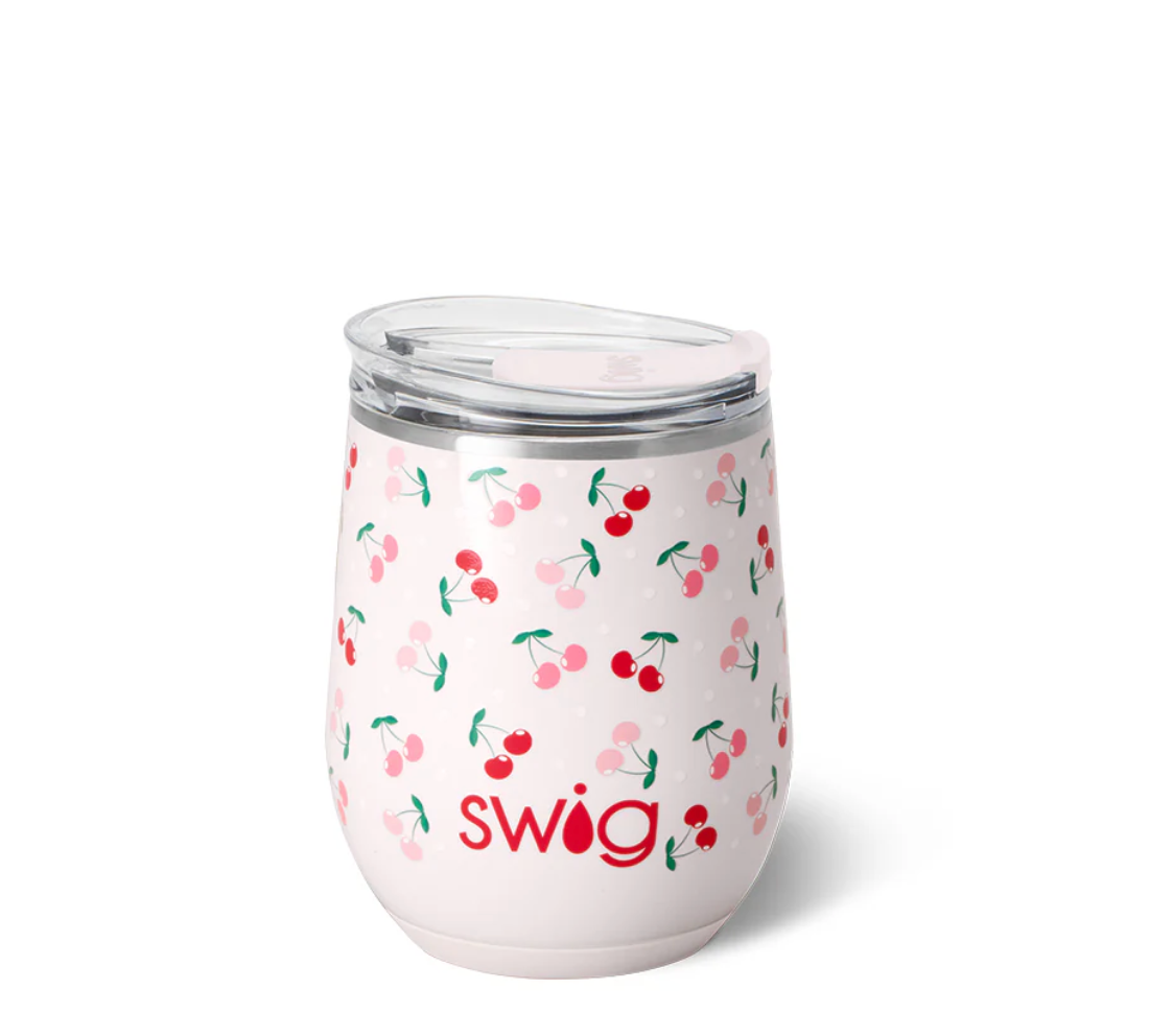 Cherry Pie Stemless Wine Cup 12oz