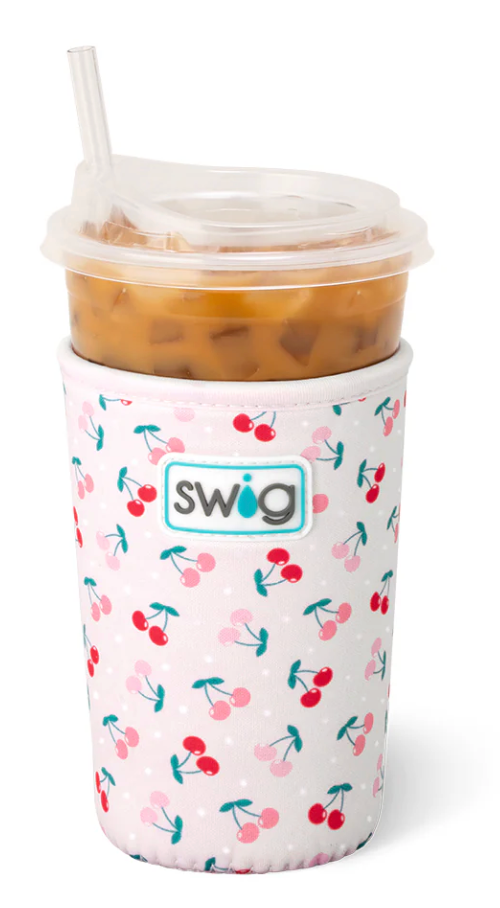 Cherry Pie Iced Cup Coolie (Medium)