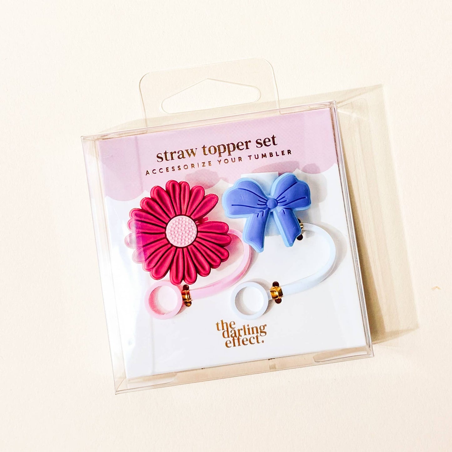 The Darling Effect - Straw Topper Set-Wildberry