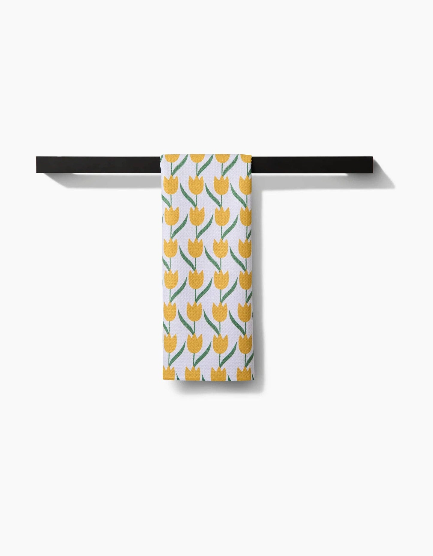 Geometry - Tulip Flowers Tea Towel
