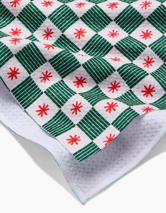 Geometry - Jolly Grid Tea Towel