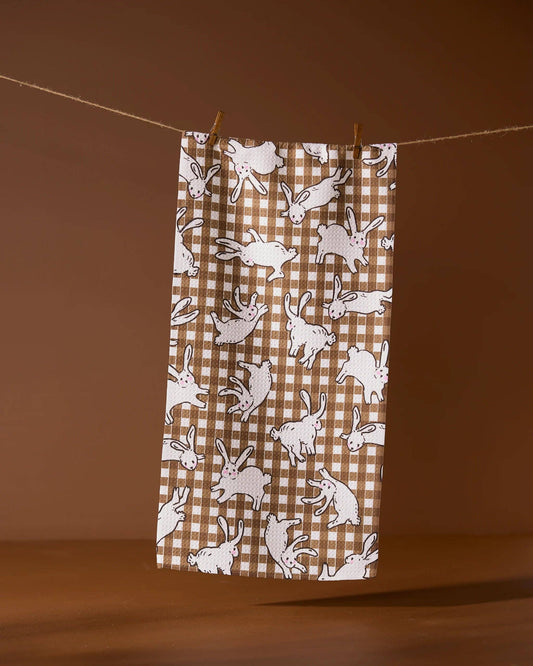 Geometry - Fall Bunny Hops Bar Towel