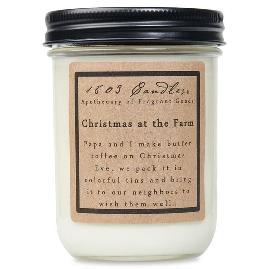 Christmas at the Farm Candle