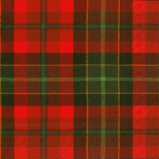 Boston International - Holiday Paper Lunch Napkins Tartan