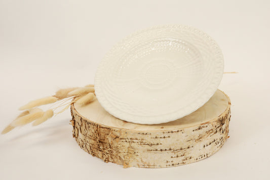 Basketweave Salad Plate