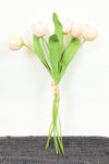 Tulip Bundle - Blushing Pink 17”