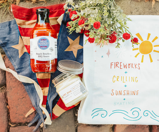 Fireworks Flour Sack Towel