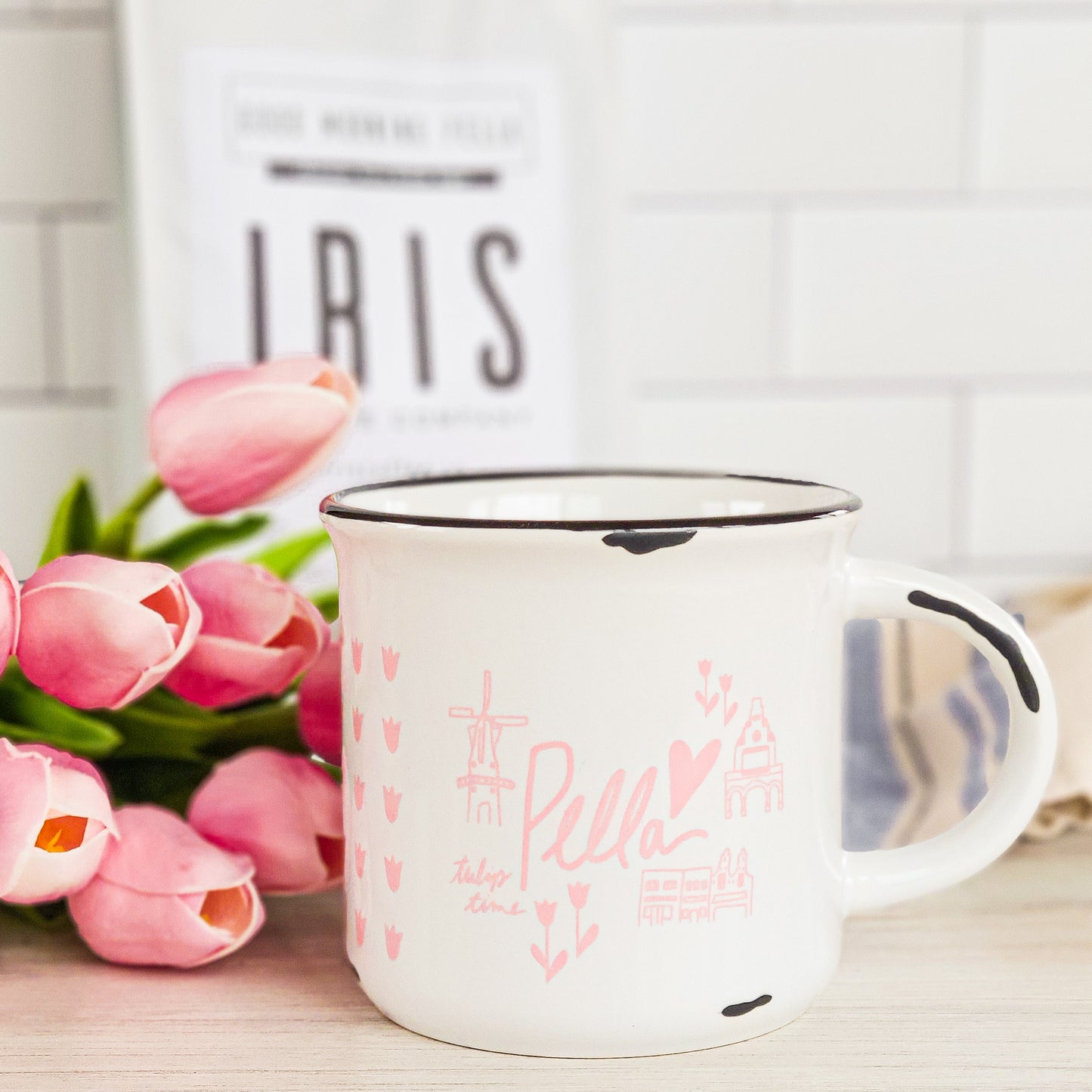 Custom Tulip Time Pella Mug