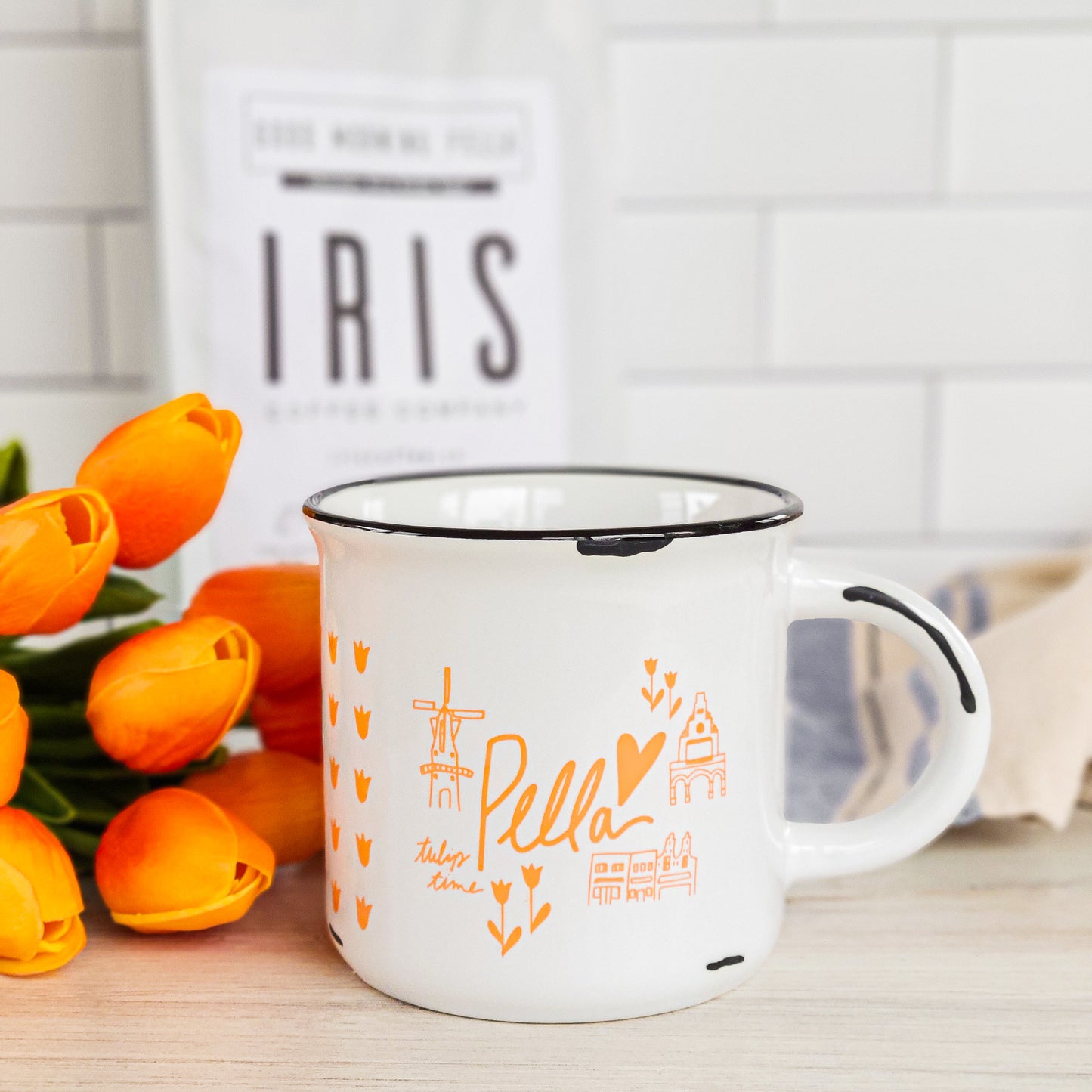 Custom Tulip Time Pella Mug