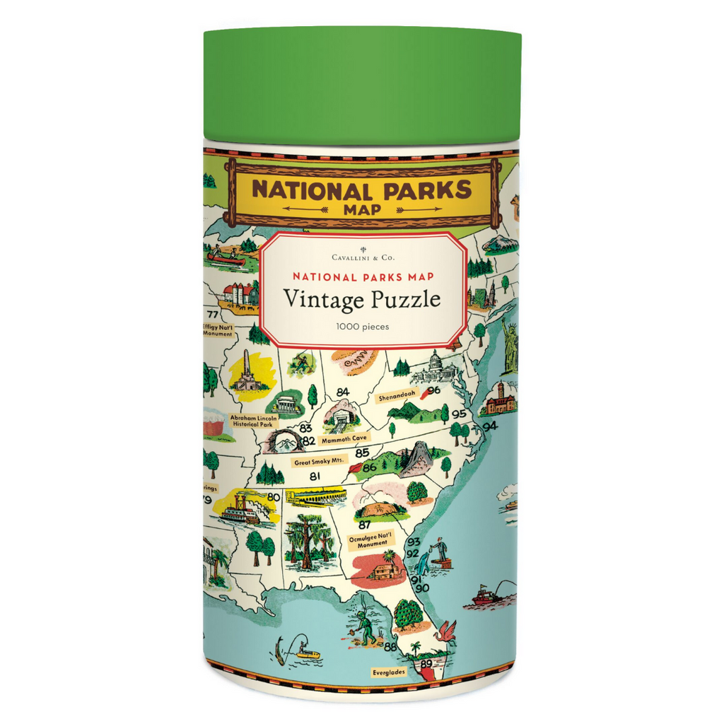 Puzzle - National Parks Map