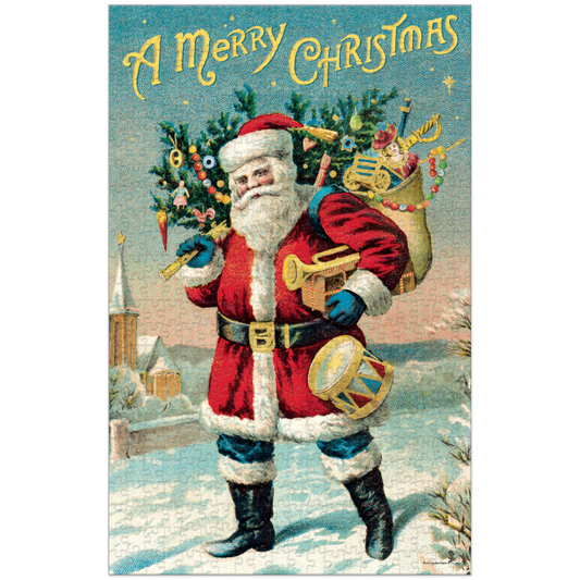 Vintage Santa Puzzle