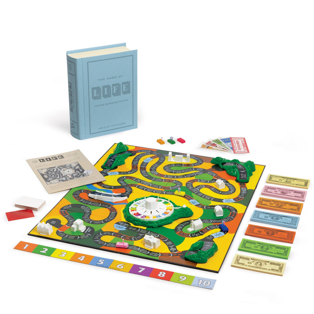 WS Game Company - WS Game Company The Game of Life Vintage Bookshelf Edition