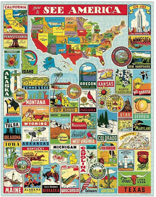 Puzzle - See America