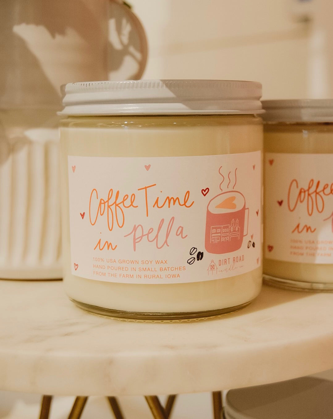 Coffee Time in Pella Candle - 16 oz.