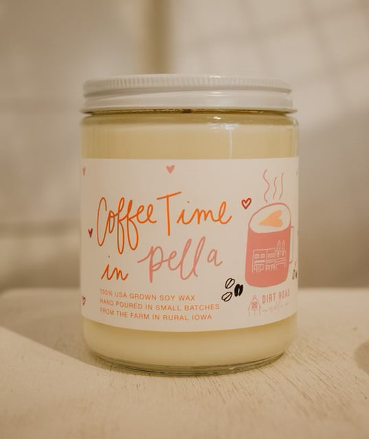Coffee Time in Pella Candle - 8 oz.