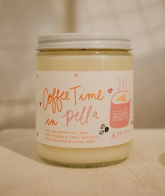 Coffee Time in Pella Candle - 8 oz.