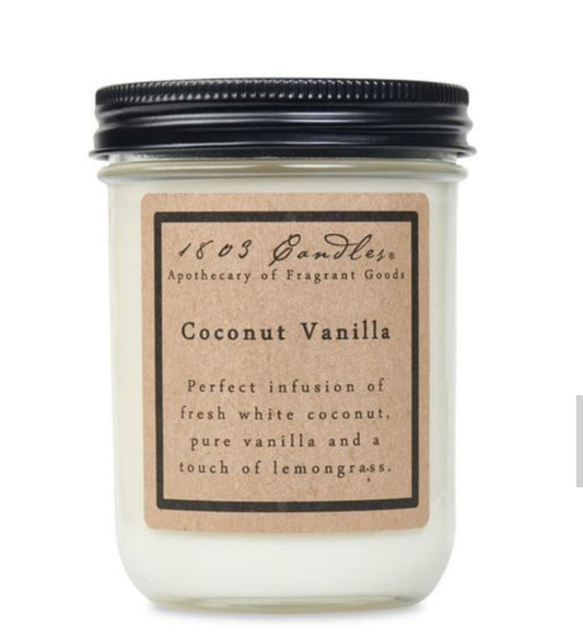 Coconut Vanilla -14 oz. Jar Candle