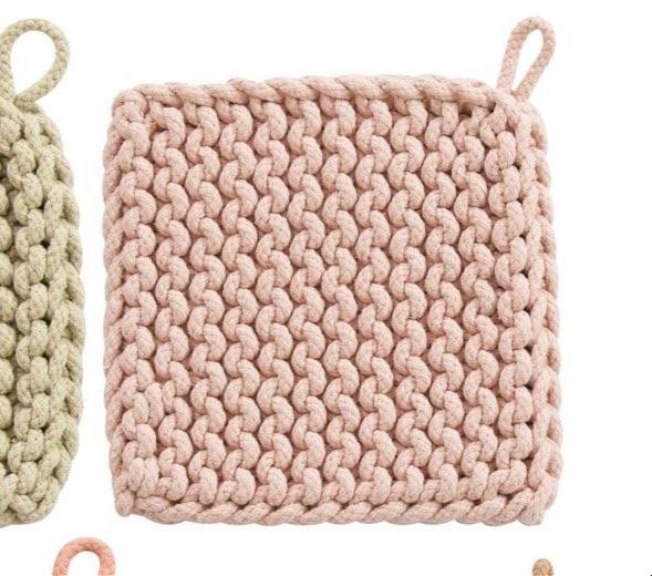 Crochet Pot Holders - Sunset Beach Collection