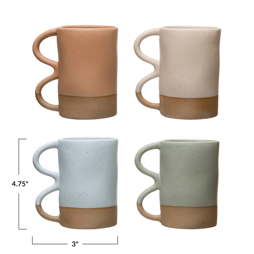 Matte Double Handle Mugs