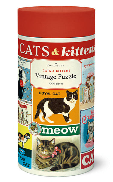 Vintage Cat Puzzle