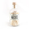 Large Vintage Apothecary Matches - White