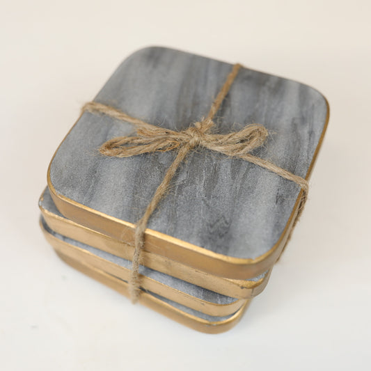 Coaster Set - Stone Marble