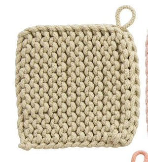 Crochet Pot Holders - Sunset Beach Collection